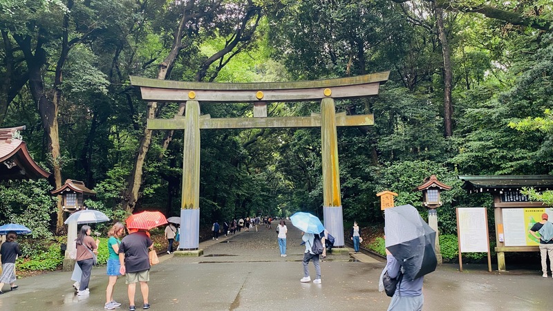 明治神宮 外圍鳥居